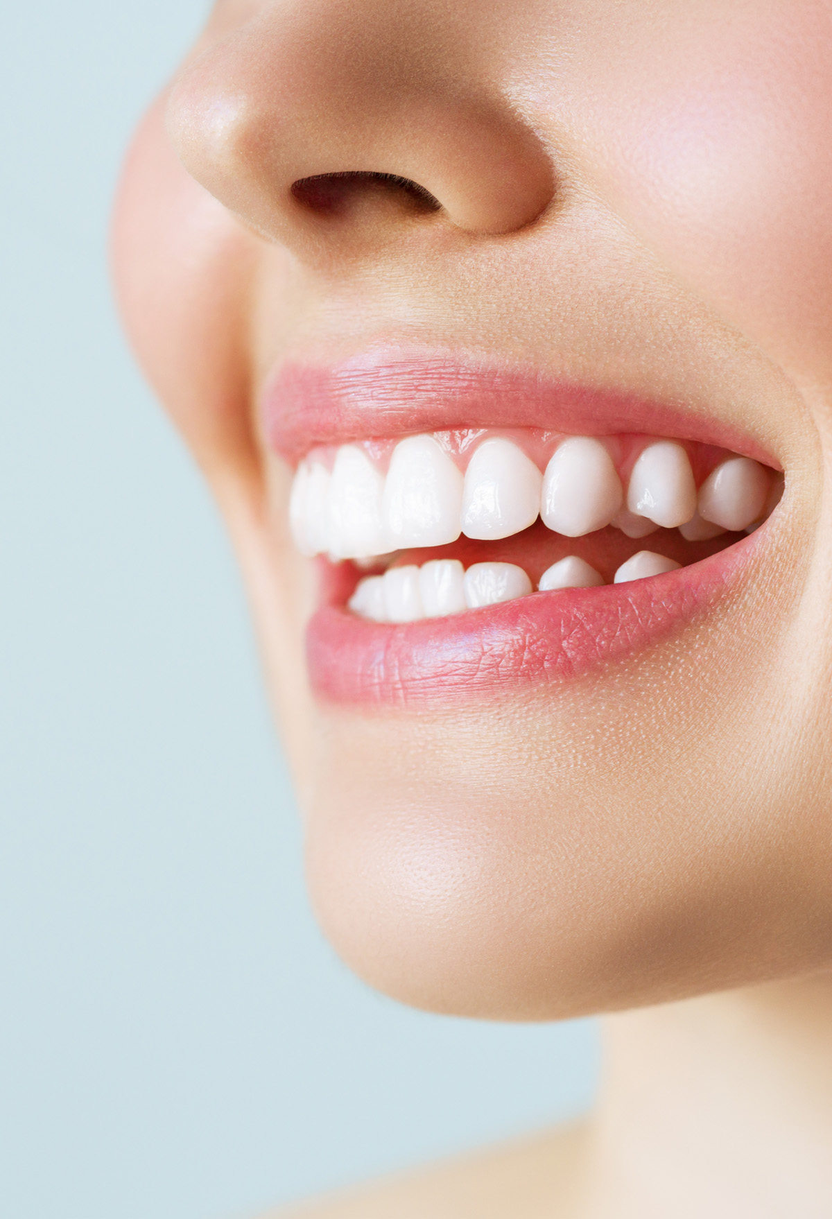 Image of perfect healthy teeth of a young women.
